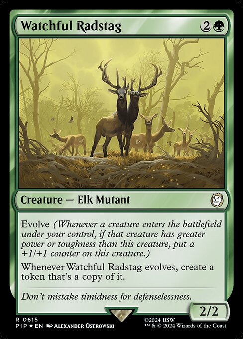 Watchful Radstag (pip) 615