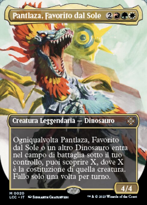Pantlaza, Sun-Favored (The Lost Caverns of Ixalan Commander #20)