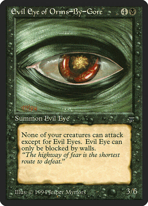 Evil Eye of Orms-by-Gore (Legends #96)