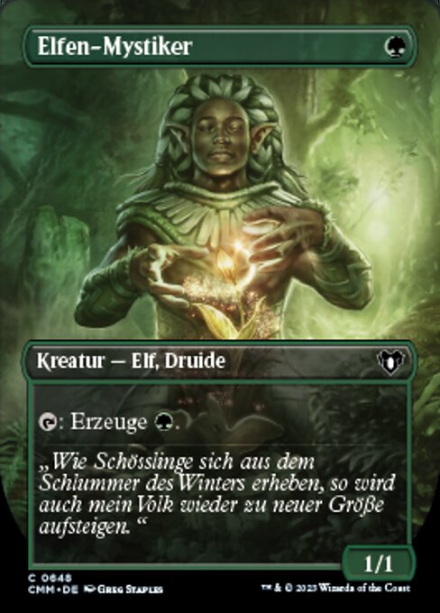 Elvish Mystic (Commander Masters #648)