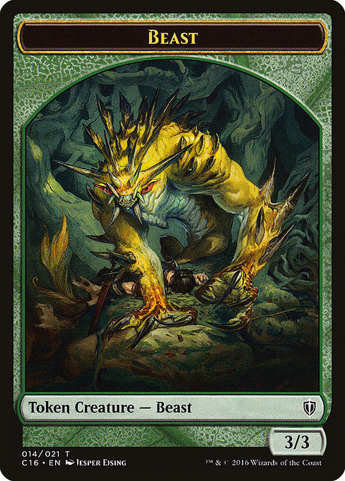 Beast (Commander 2016 Tokens #14)