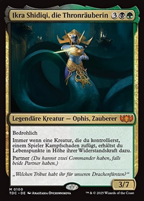 Ikra Shidiqi, die Thronräuberin