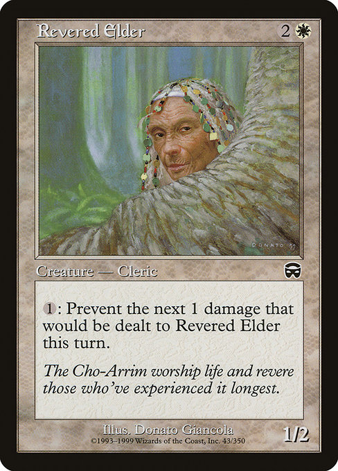 Revered Elder (Mercadian Masques #43)