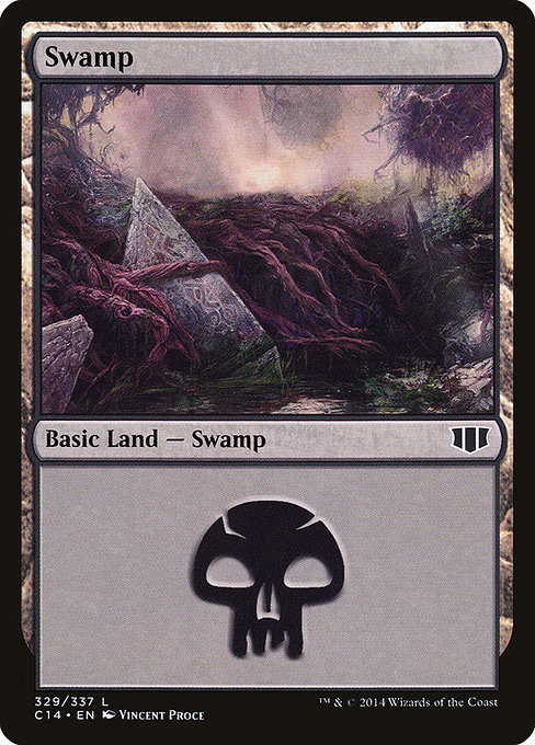 Swamp (Commander 2014 #329)