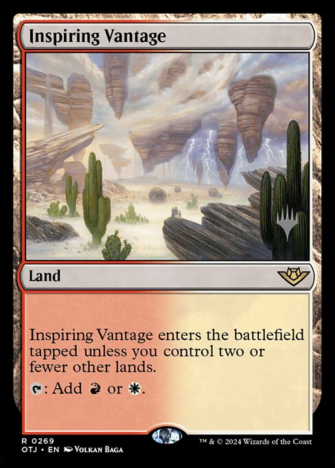 Inspiring Vantage (Outlaws of Thunder Junction Promos #269p)