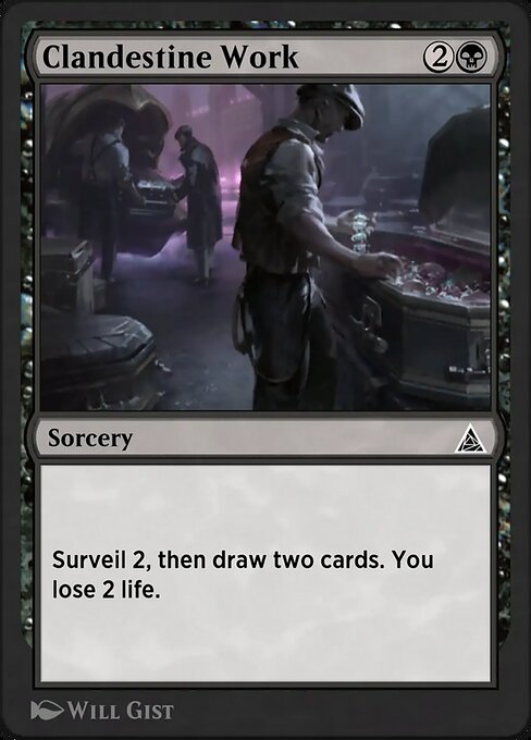Risky Research magic the gathering card art