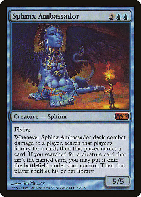 Sphinx Ambassador (m10) 73 Sphinx Ambassador (m10) 73