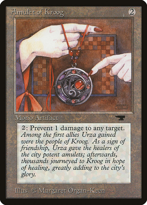 Amulet of Kroog card image