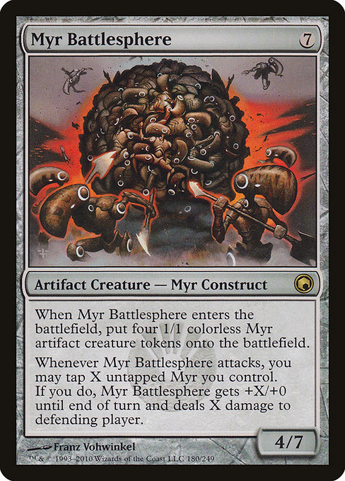 Myr Battlesphere (Scars of Mirrodin #180)