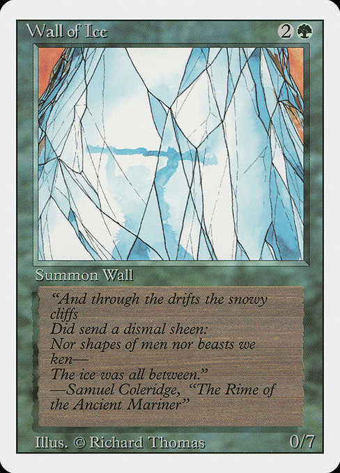 Wall of Ice (Revised Edition #225)