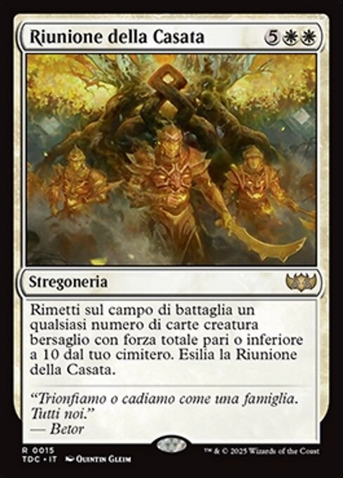 Reunion of the House