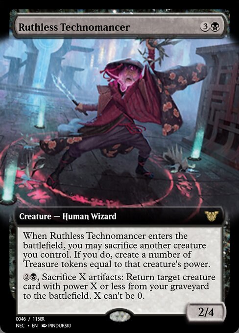 Ruthless Technomancer (Magic Online Promos #97955)
