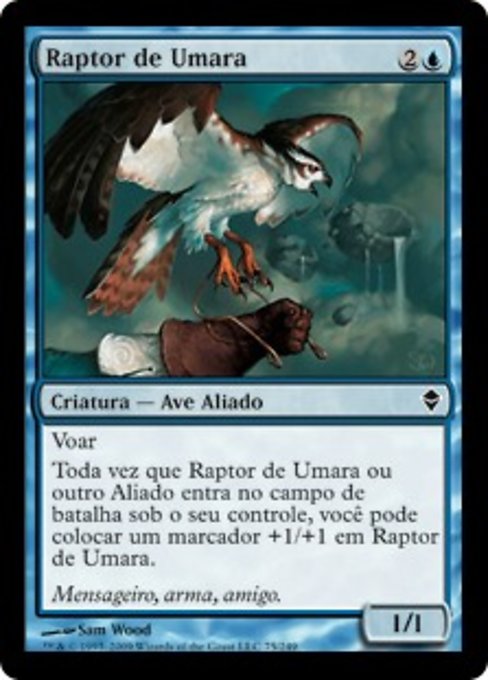 Umara Raptor (Zendikar #75)