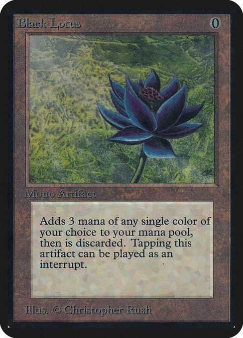 Black Lotus card image