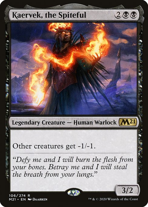 Kaervek, the Spiteful card image