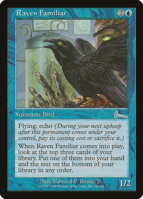 Raven Familiar (Urza's Legacy #39)