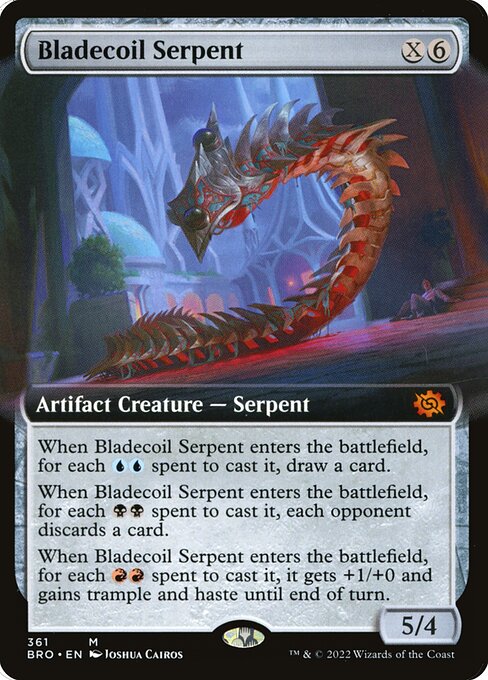Bladecoil Serpent (The Brothers' War #361)