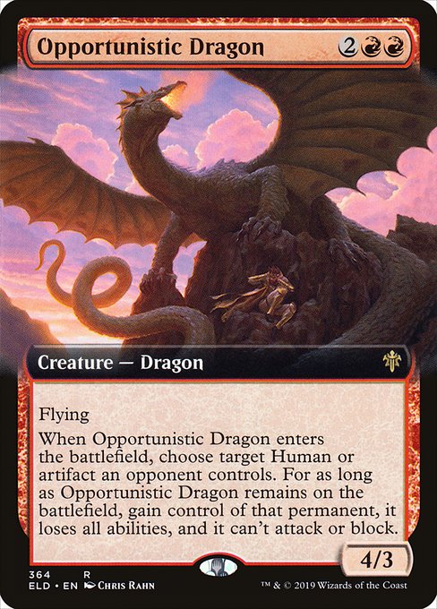 Opportunistic Dragon (Throne of Eldraine #364)