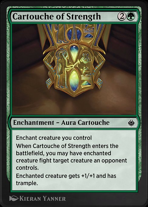 Cartouche of Strength (Amonkhet Remastered #184)