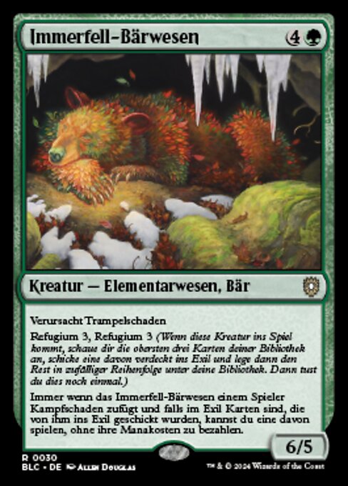 Evercoat Ursine (Bloomburrow Commander #30)