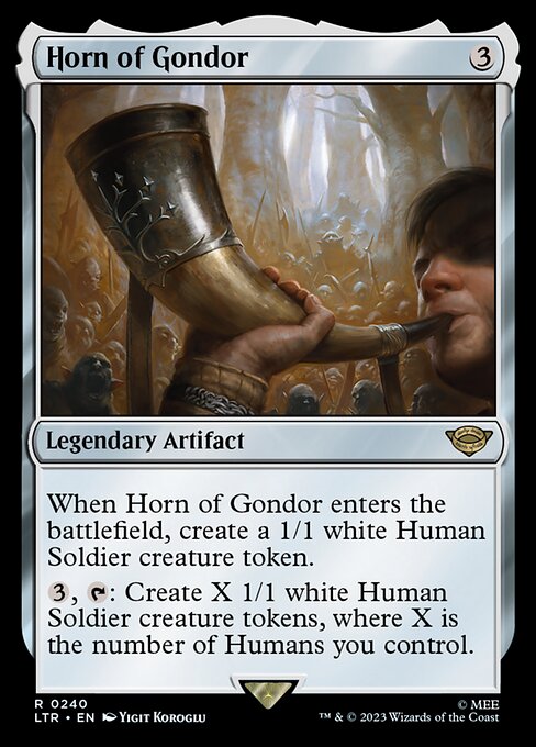 Horn of Gondor (ltr) 240