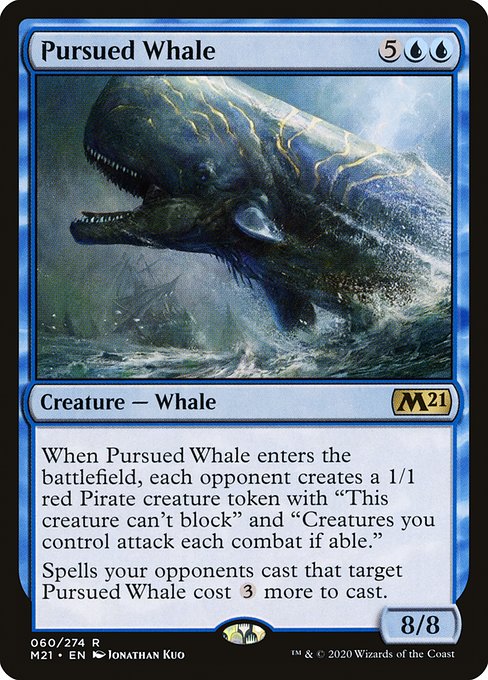 Baleine pourchassée|Pursued Whale