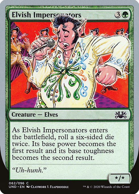 Elvish Impersonators (Unsanctioned #62)