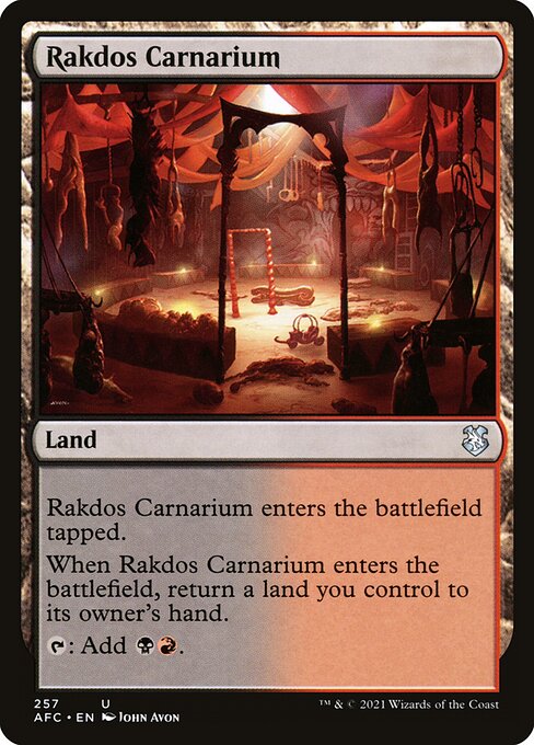 Rakdos Carnarium (Forgotten Realms Commander #257)