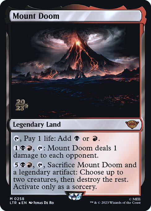 Mount Doom (Tales of Middle-earth Promos #258s)