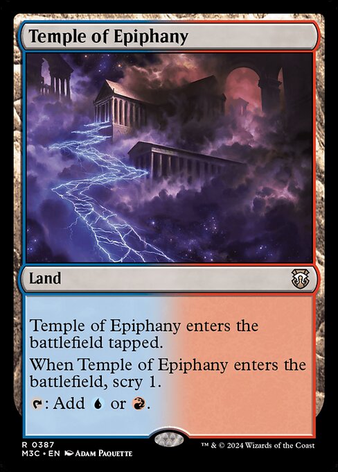 Temple of Epiphany (Modern Horizons 3 Commander #387)