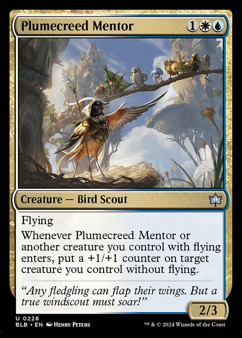 Plumecreed Mentor (Bloomburrow #228)