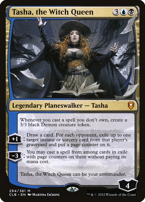 Tasha, the Witch Queen (clb) 294 Tasha, the Witch Queen (clb) 294