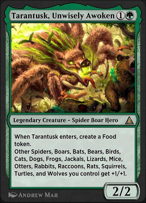 Spider-Ham, Peter Porker magic the gathering card art