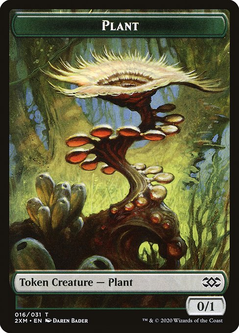 Plant (Double Masters Tokens #16)