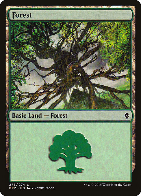 Forest (Battle for Zendikar #273a)