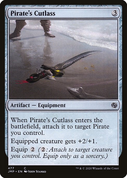Pirate's Cutlass (Jumpstart #477)