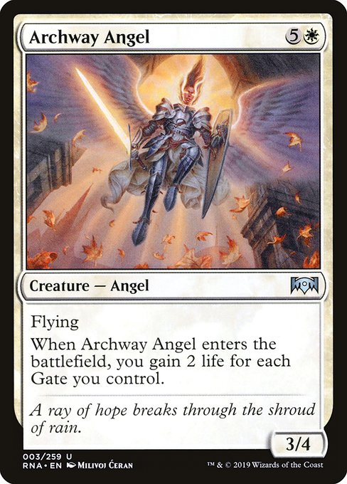 Ange de l'arche|Archway Angel