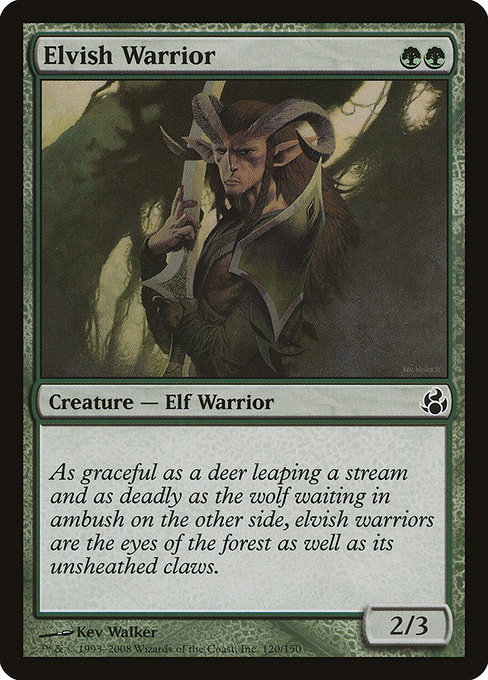 Elvish Warrior card image