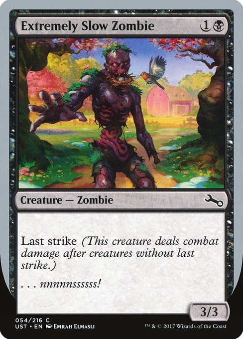 Extremely Slow Zombie (Unstable #54d)