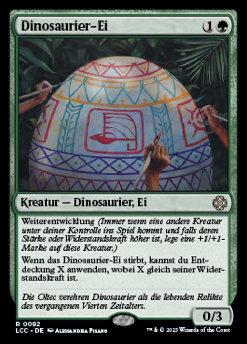 Dinosaur Egg (The Lost Caverns of Ixalan Commander #92)