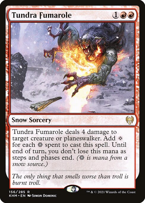 Tundra Fumarole card image