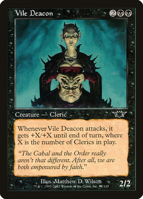 Vile Deacon card image