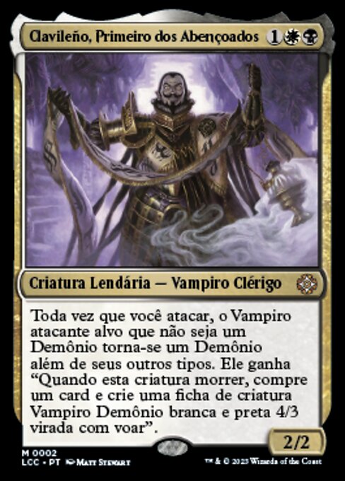Clavileño, First of the Blessed (The Lost Caverns of Ixalan Commander #2)