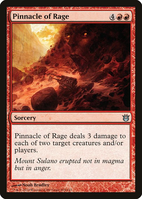 Pinnacle of Rage card image