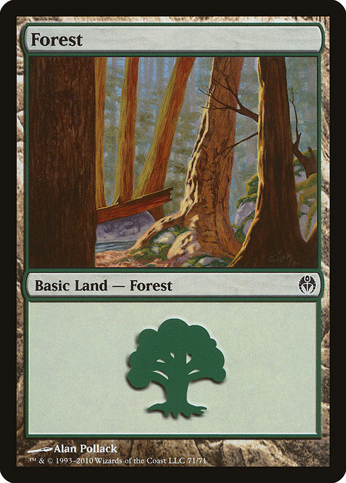 Forest (Duel Decks: Phyrexia vs. the Coalition #71)