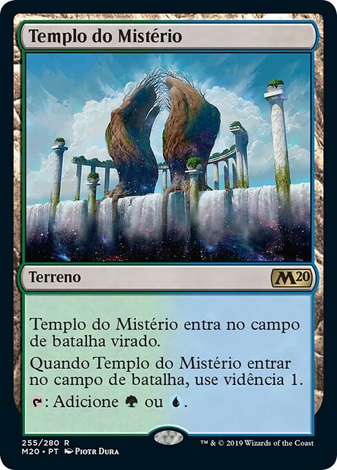 Temple of Mystery (Core Set 2020 #255)