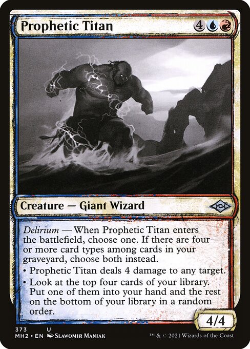 Prophetic Titan card image