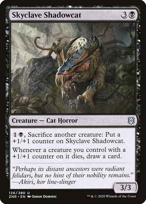 Skyclave Shadowcat (Zendikar Rising #126)
