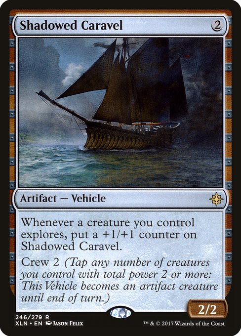 Shadowed Caravel