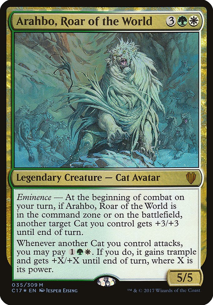 Arahbo, Roar of the World (OC17)